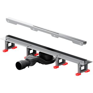 Душевой лоток AM.PM MasterFlow 60 W01SC-S11-060-05SB с решеткой Хром матовый Slim line